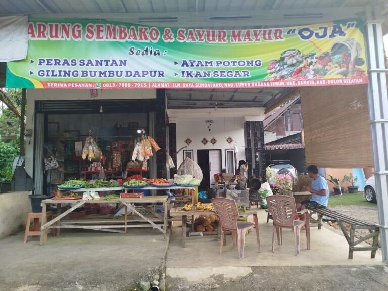 Warung Sembako dan Sayur Mayur Oja