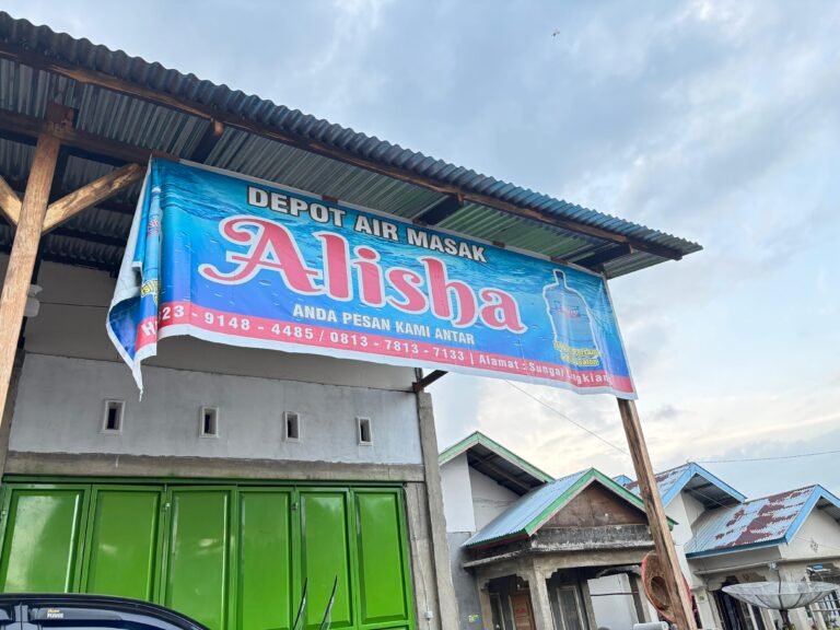 Depot Air Alisha dan Warung Sembako